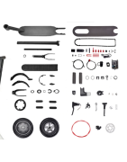 Pezzi di ricambio, aggiornamenti specifici e ricambi specifici per veicoli elettrici.